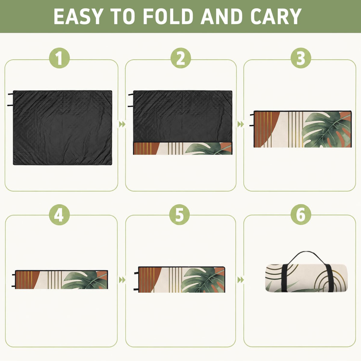 Boho 60x80 Picnic Blanket