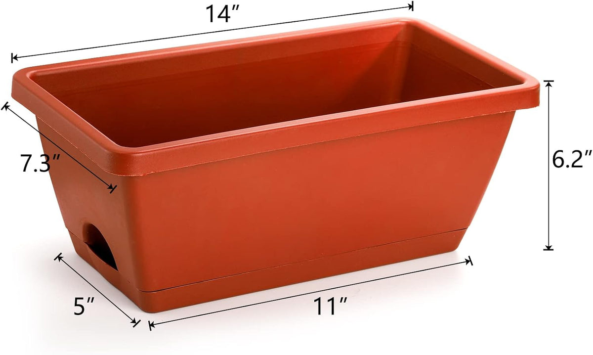 14 Inch Window Box 5 Pack