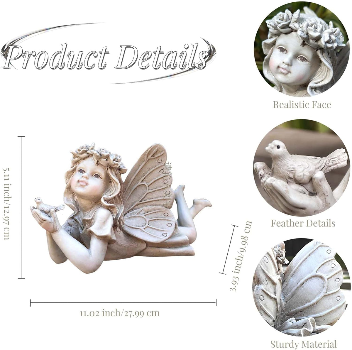 Bird Garden Statue Decor