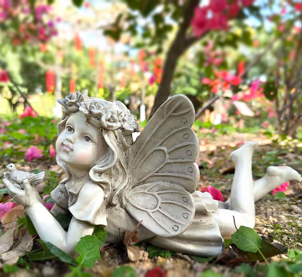 Bird Garden Statue Decor