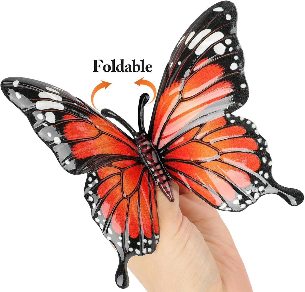 4Pcs Metal Butterfly Wall Decor