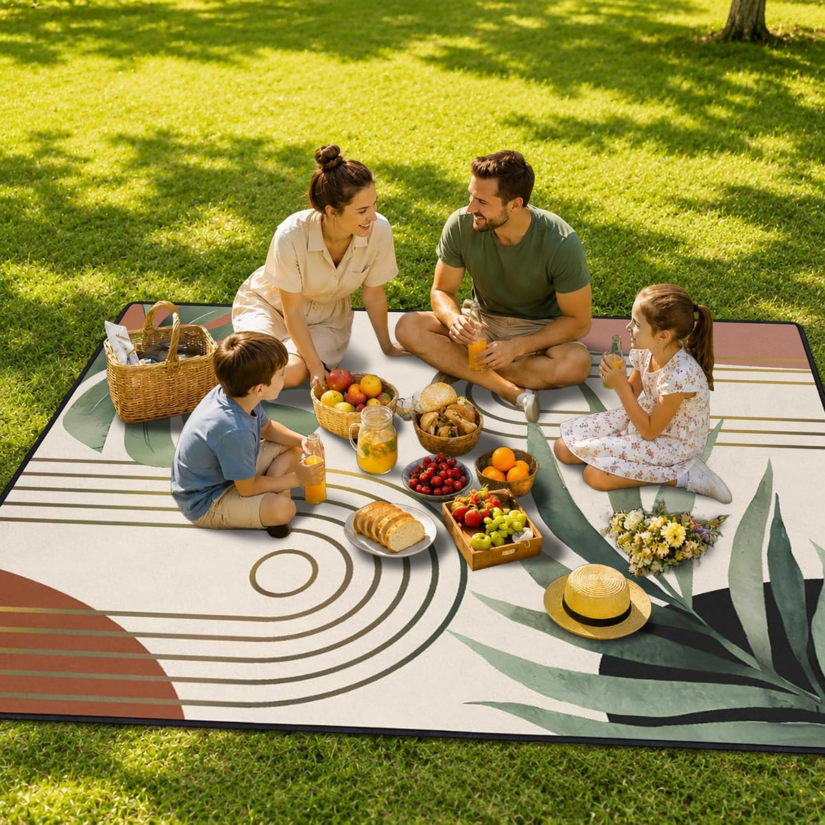 Boho 60x80 Picnic Blanket