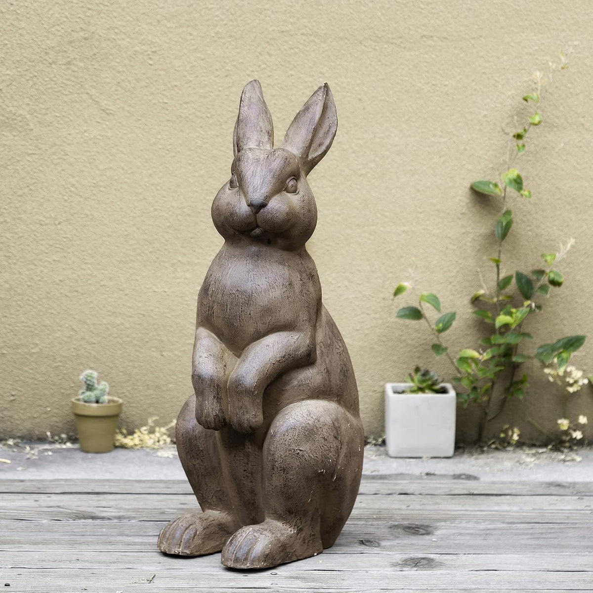 Bronze Rabbit Statue