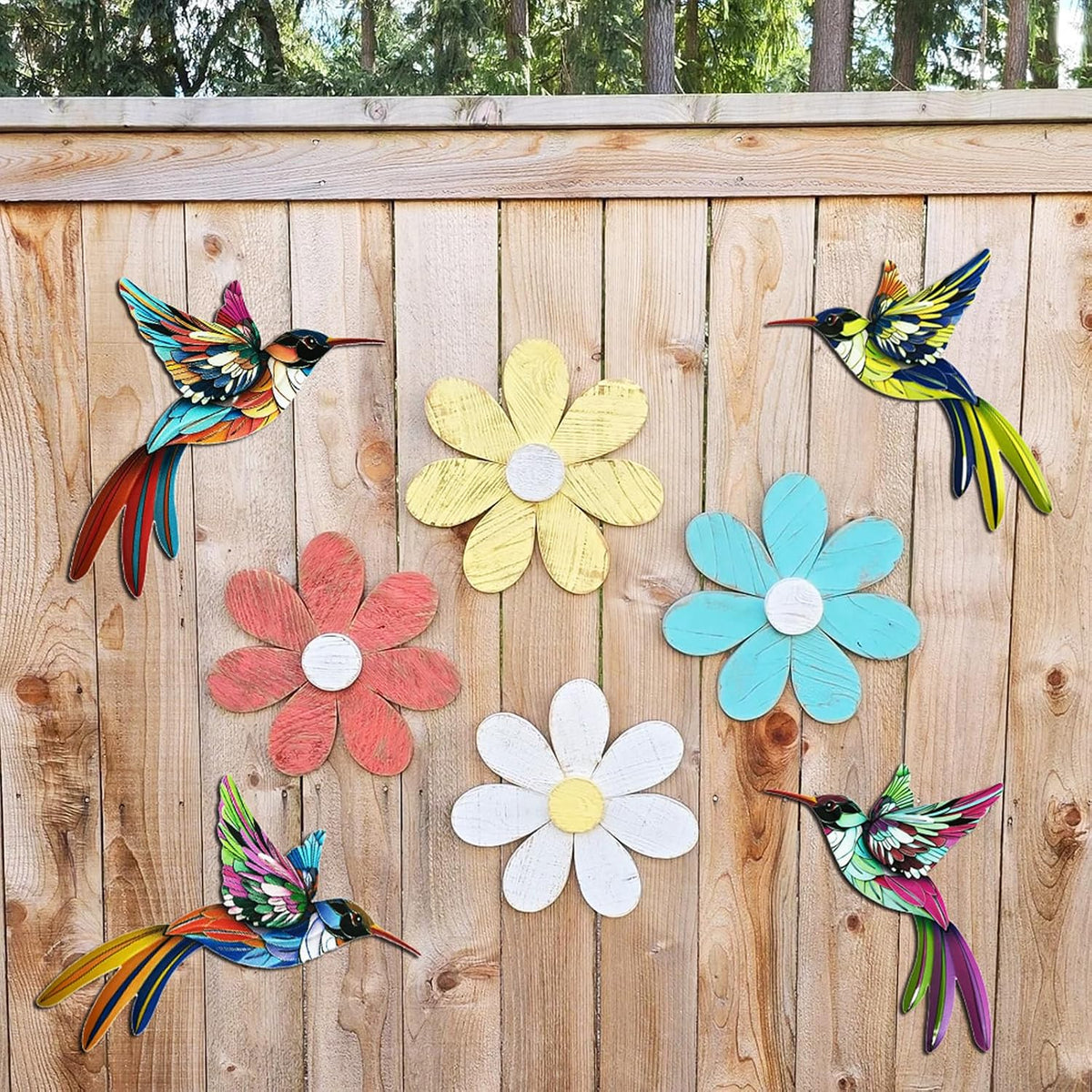 4Pack Metal Wall Art