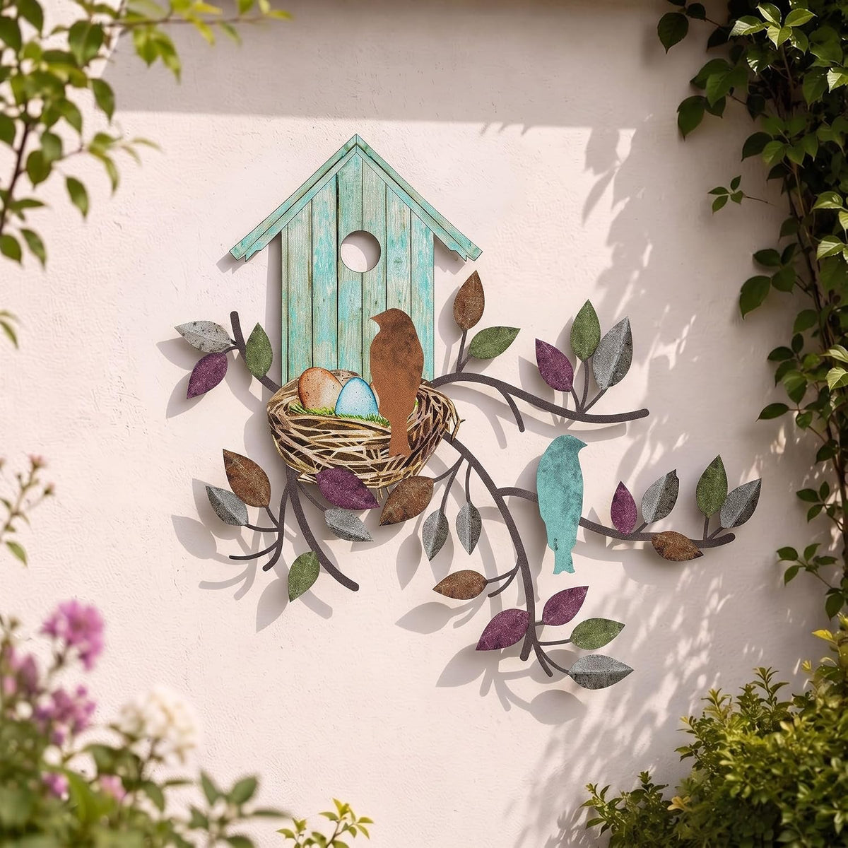 Bird Metal Wall Decor