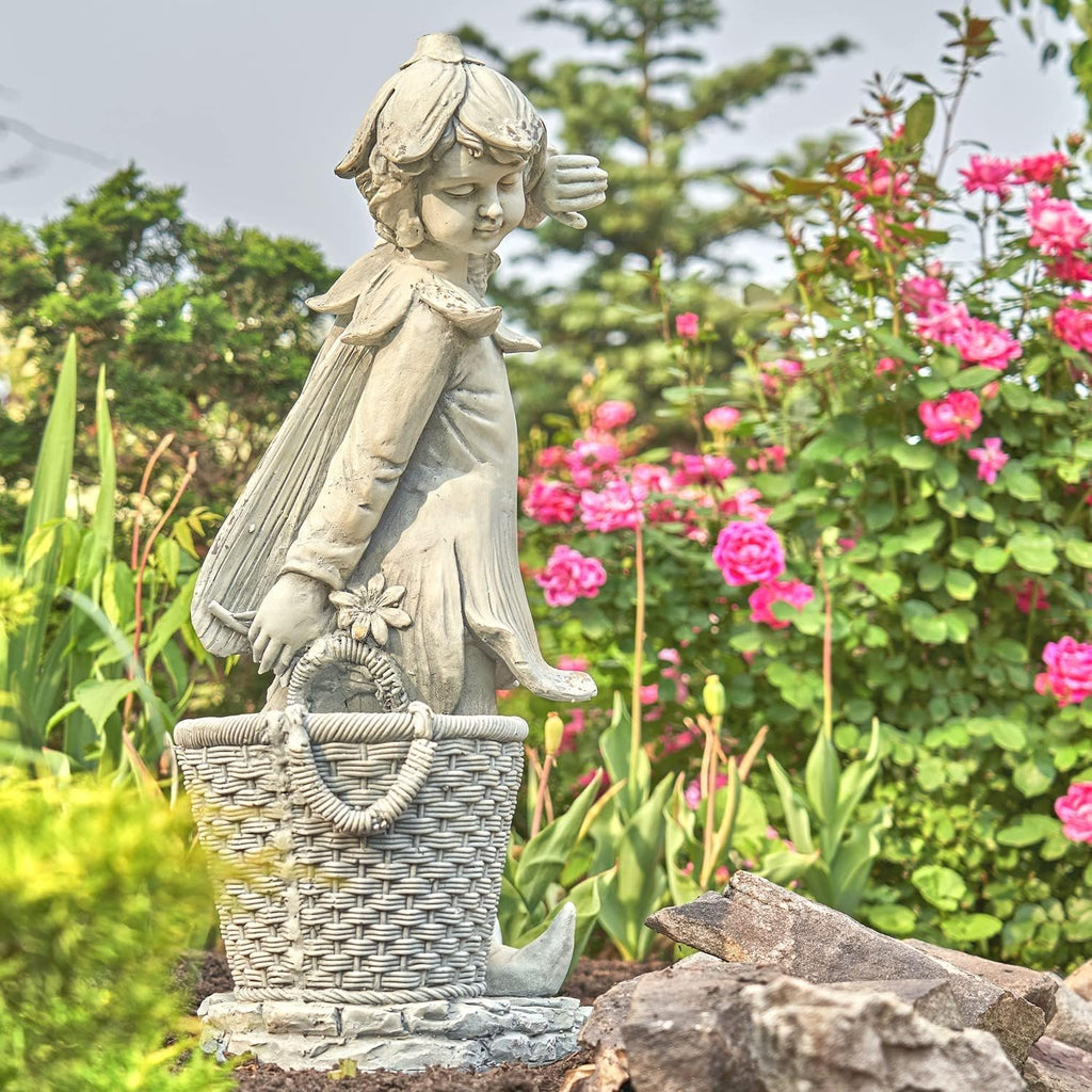 30" Tall Magnesium Fairy Statue