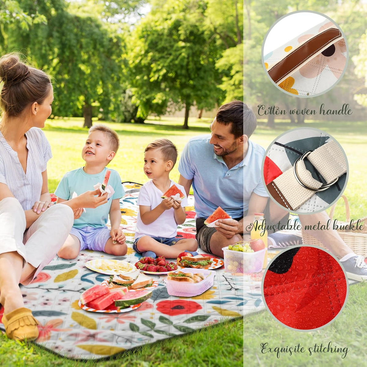 Beige Picnic Blanket