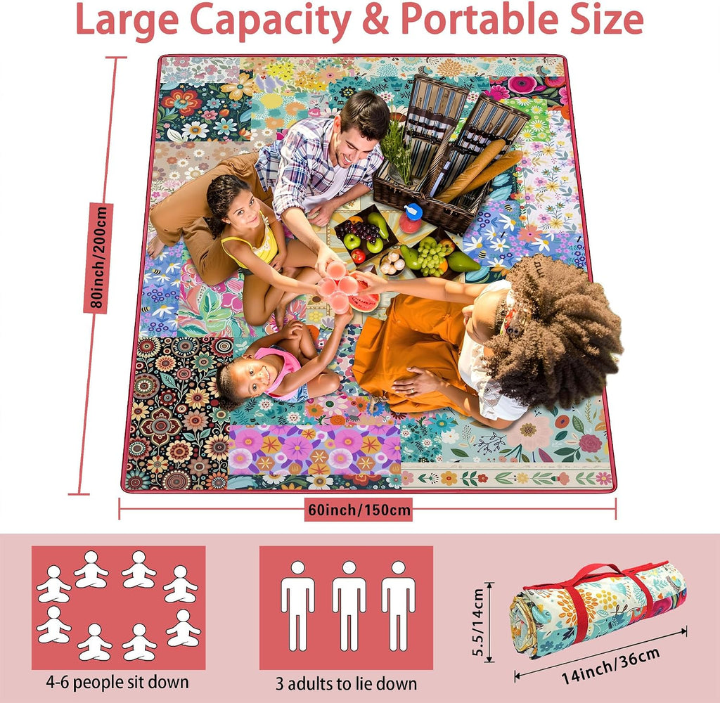 60"x80" Picnic Blanket