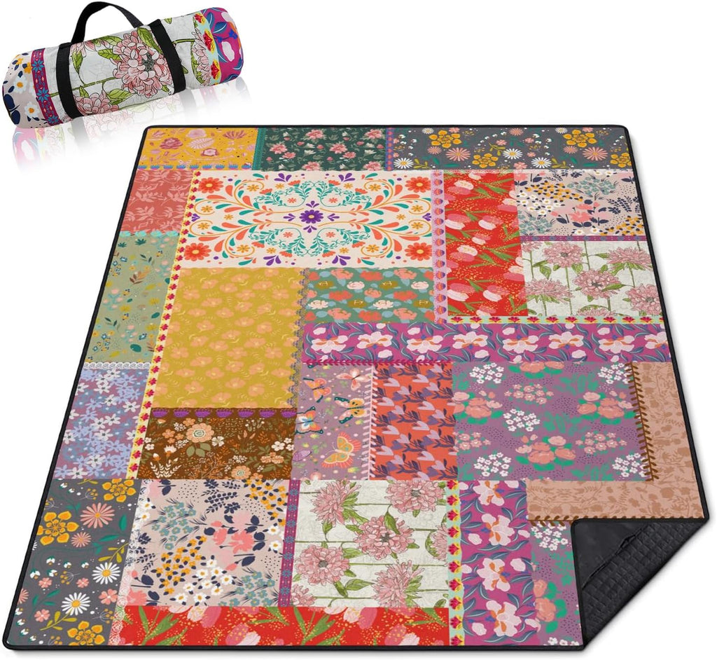 Boho Waterproof Picnic Blanket