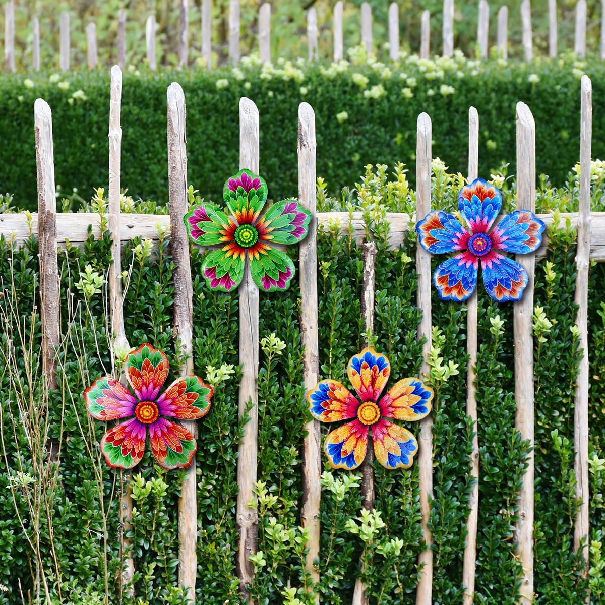 Metal Flower Wall Decor