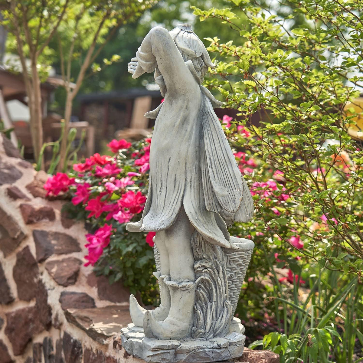 30" Tall Magnesium Fairy Statue