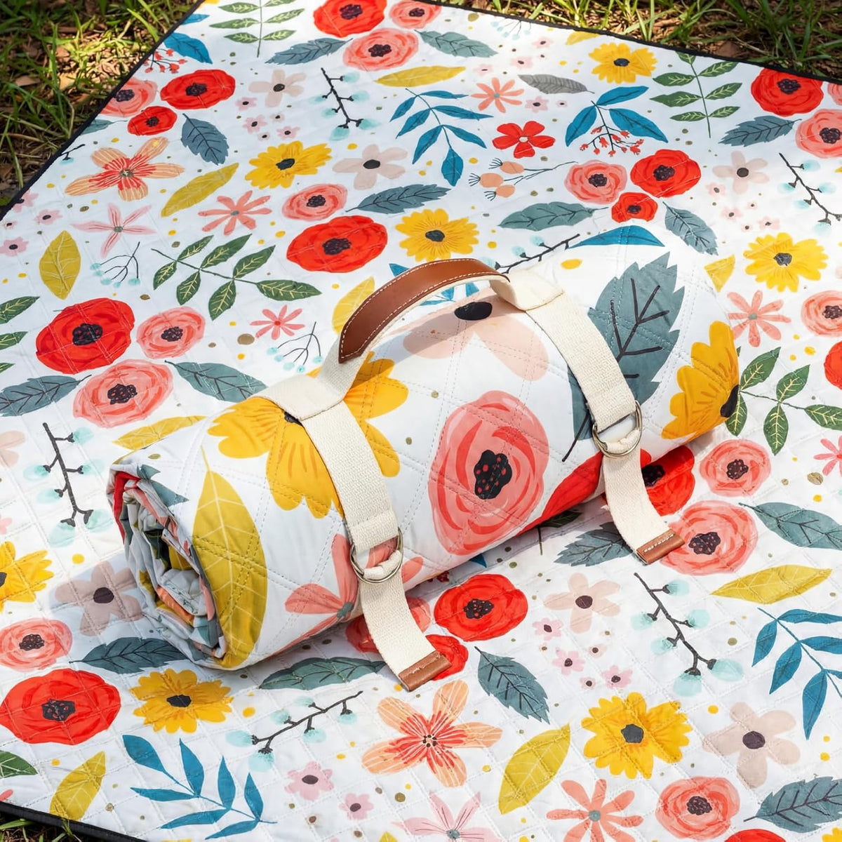 Beige Picnic Blanket