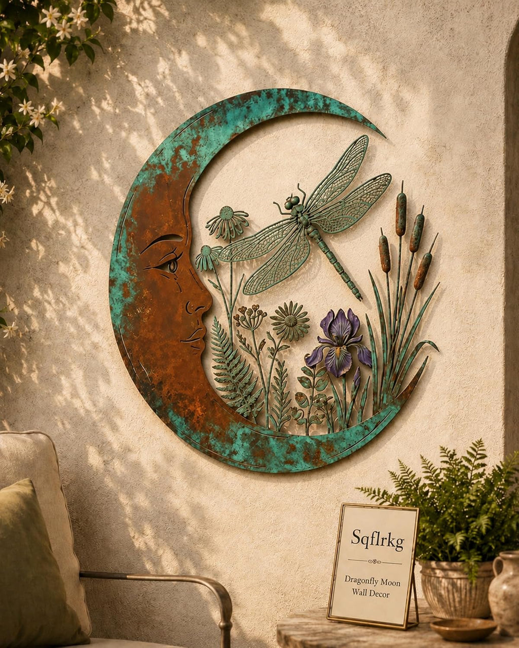 Moon Metal Wall Art