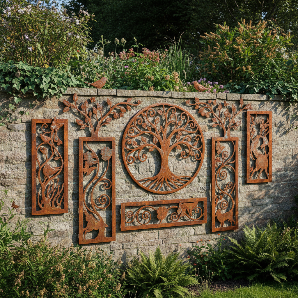Garden Metal Wall Sculptures